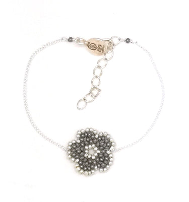 Pulsera 1 nomeolvides plata.